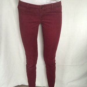 Maroon Hollister pants